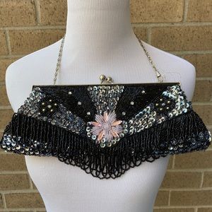 Mandee: beaded evening bag